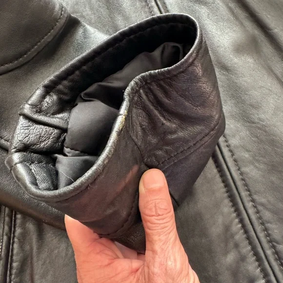 Willson Black Leather Jacket